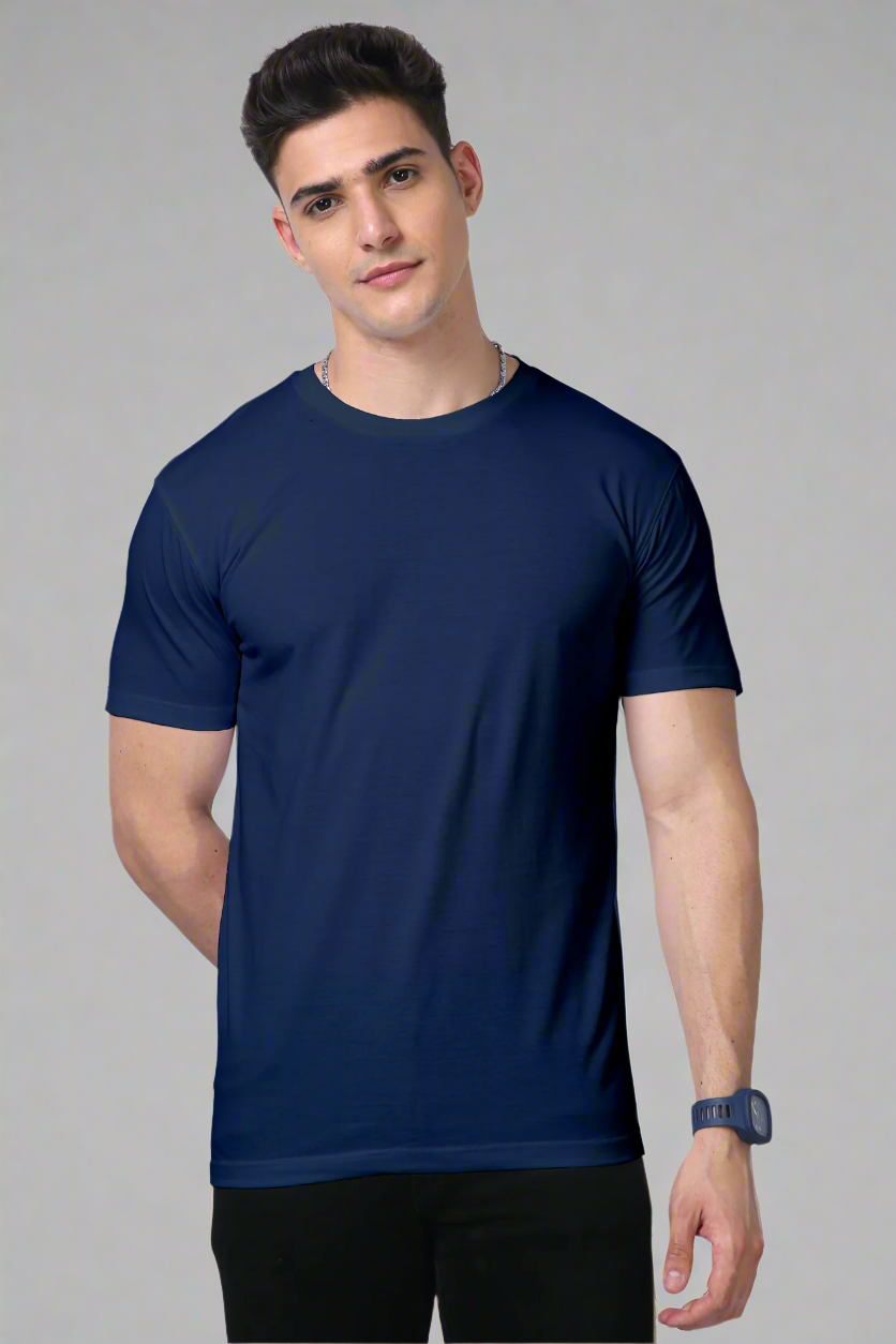 Supima-t-shirt_Neavy Blue